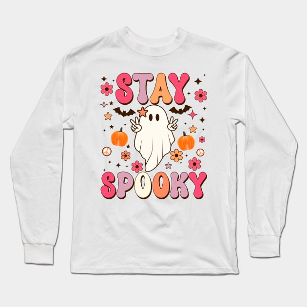 Stay Spooky Long Sleeve T-Shirt by LMW Art